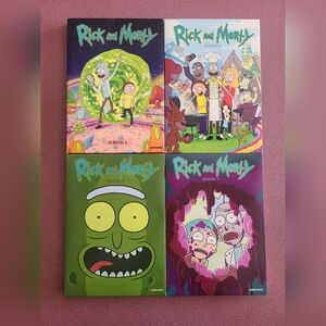 *SOLD* Rick and Morty DVD Set Seasons 1-4